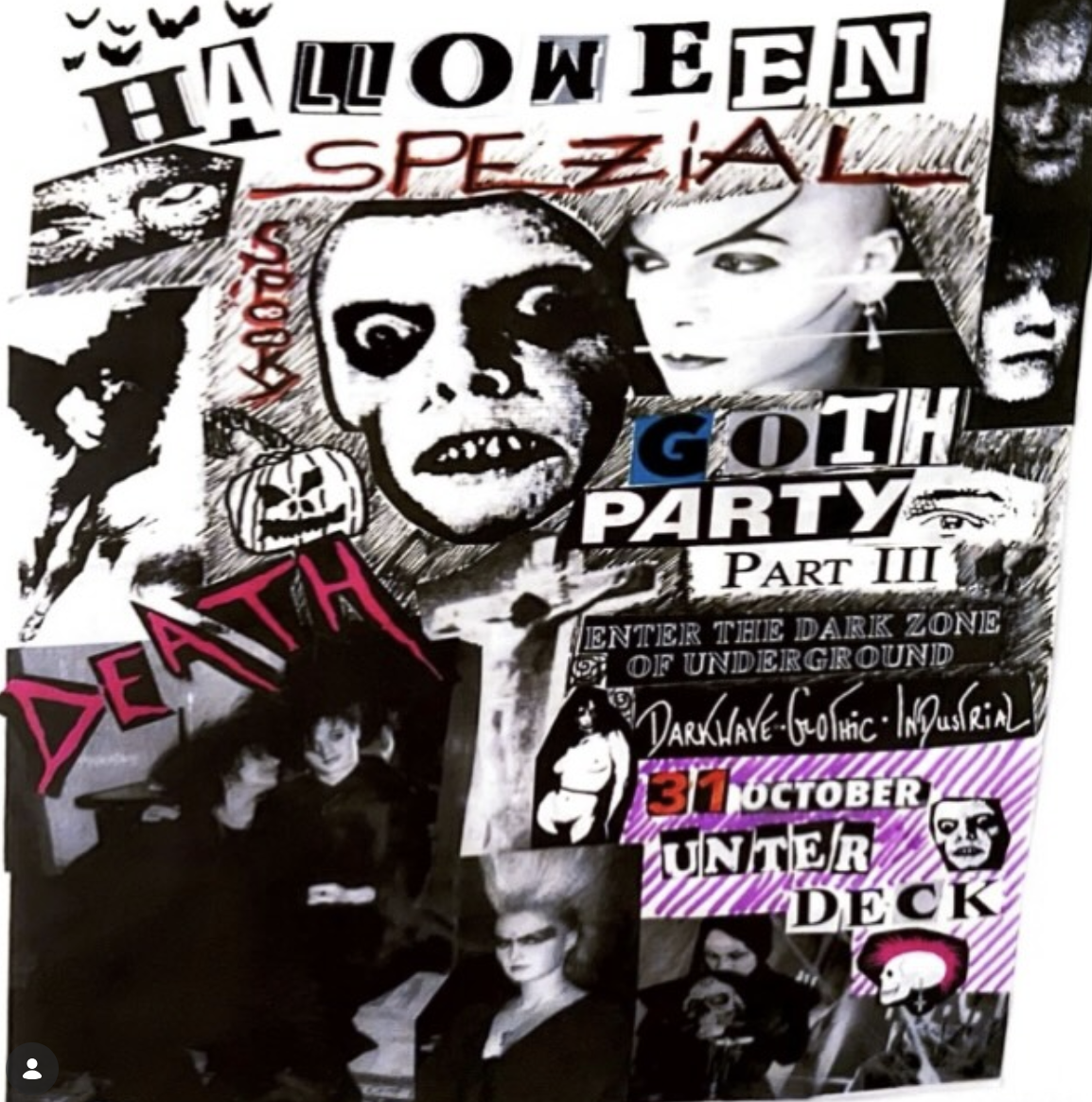 Munich Goth Party Vol. III at Unter Deck flyer