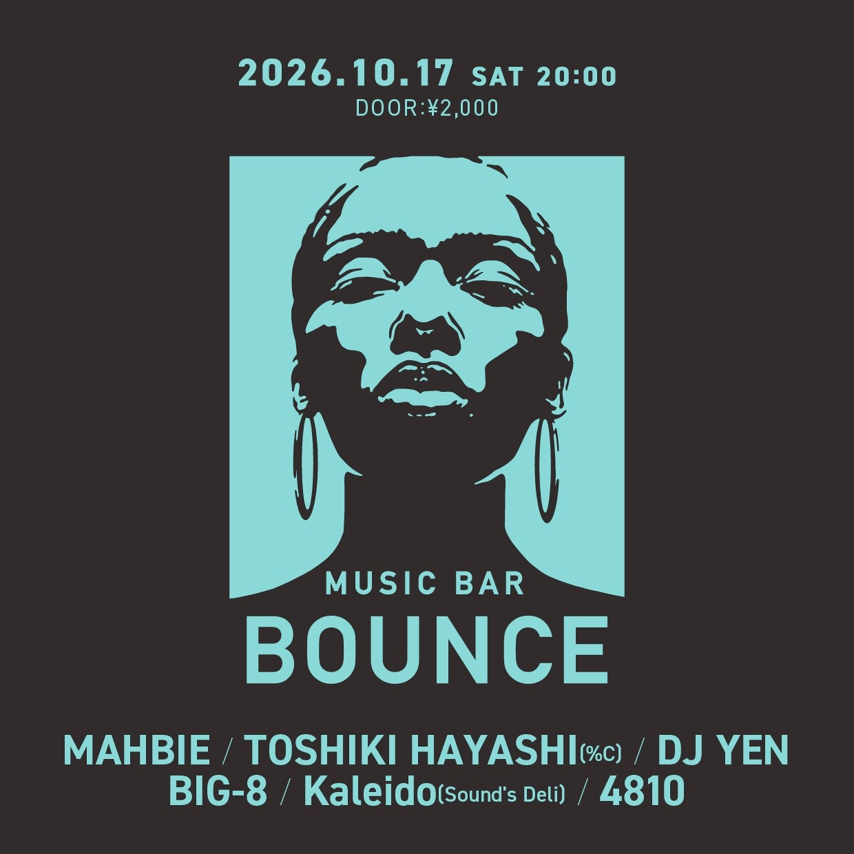 Music BAR Bounce at Music BAR Bounce flyer