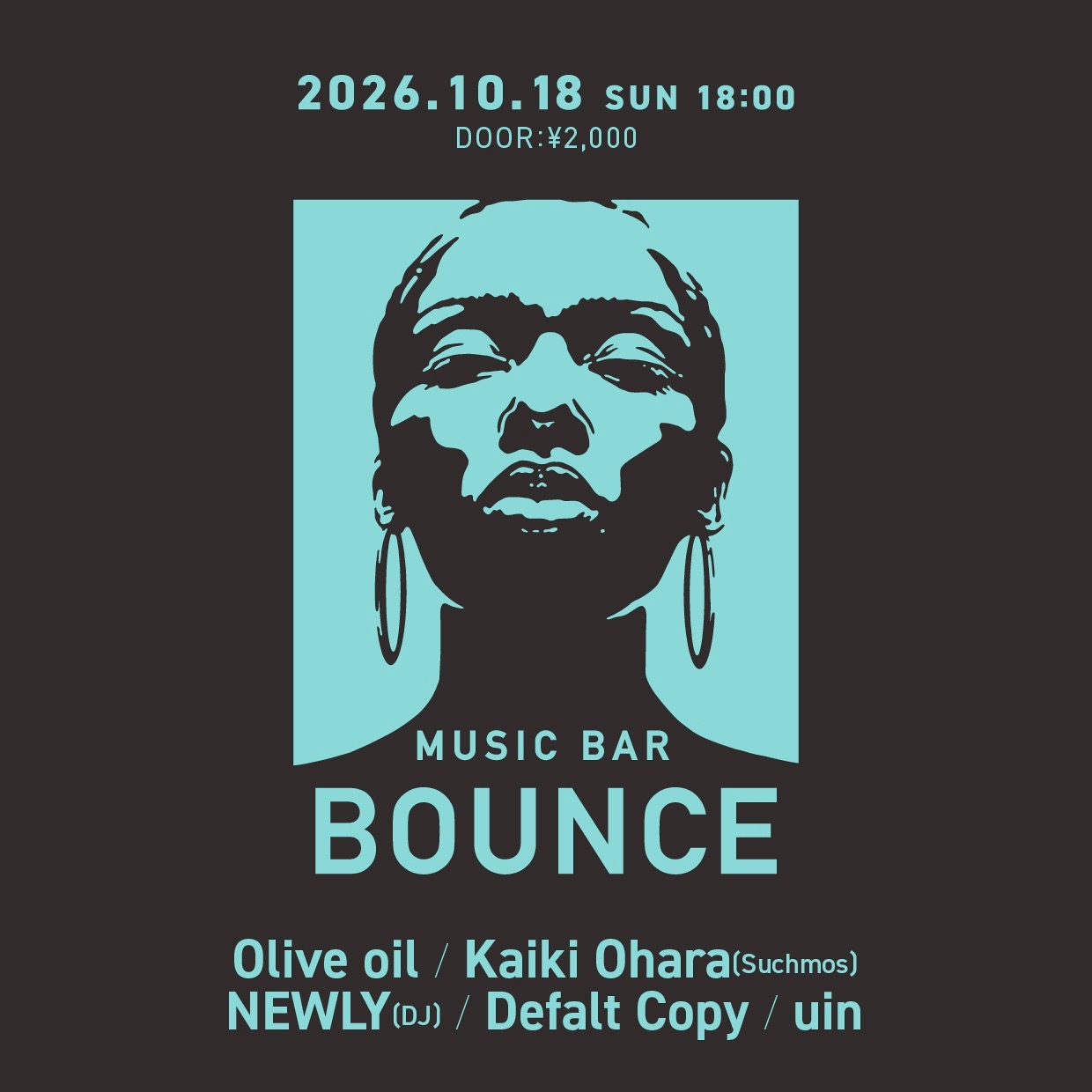 Music BAR Bounce at Music BAR Bounce flyer