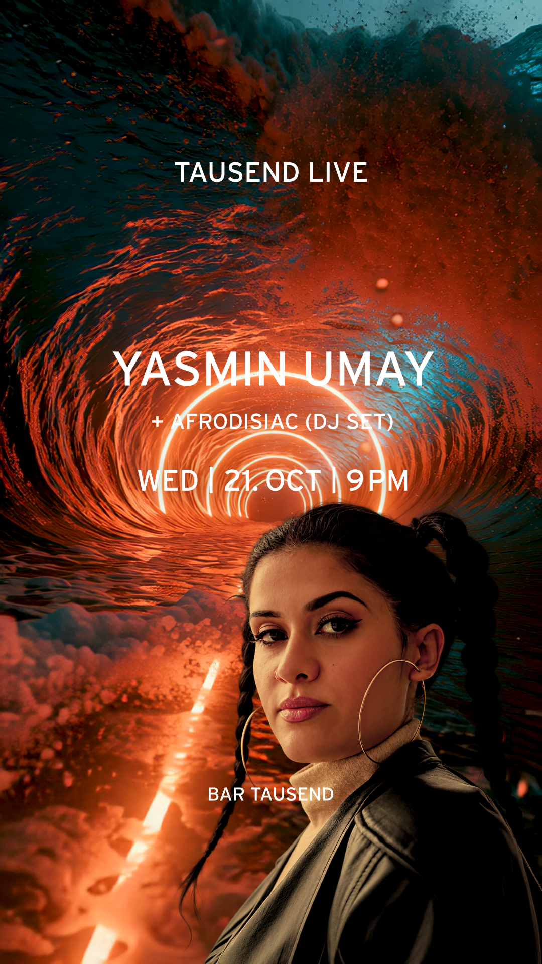 Tausend Live: Yasmin Umay & Afrodisiac at Tausend flyer