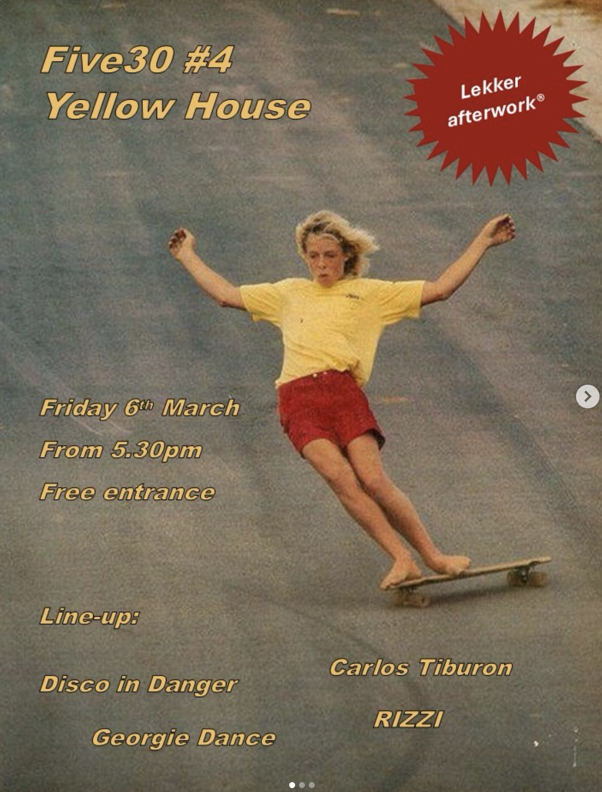 Five30 Halloween Special at Yellow House flyer