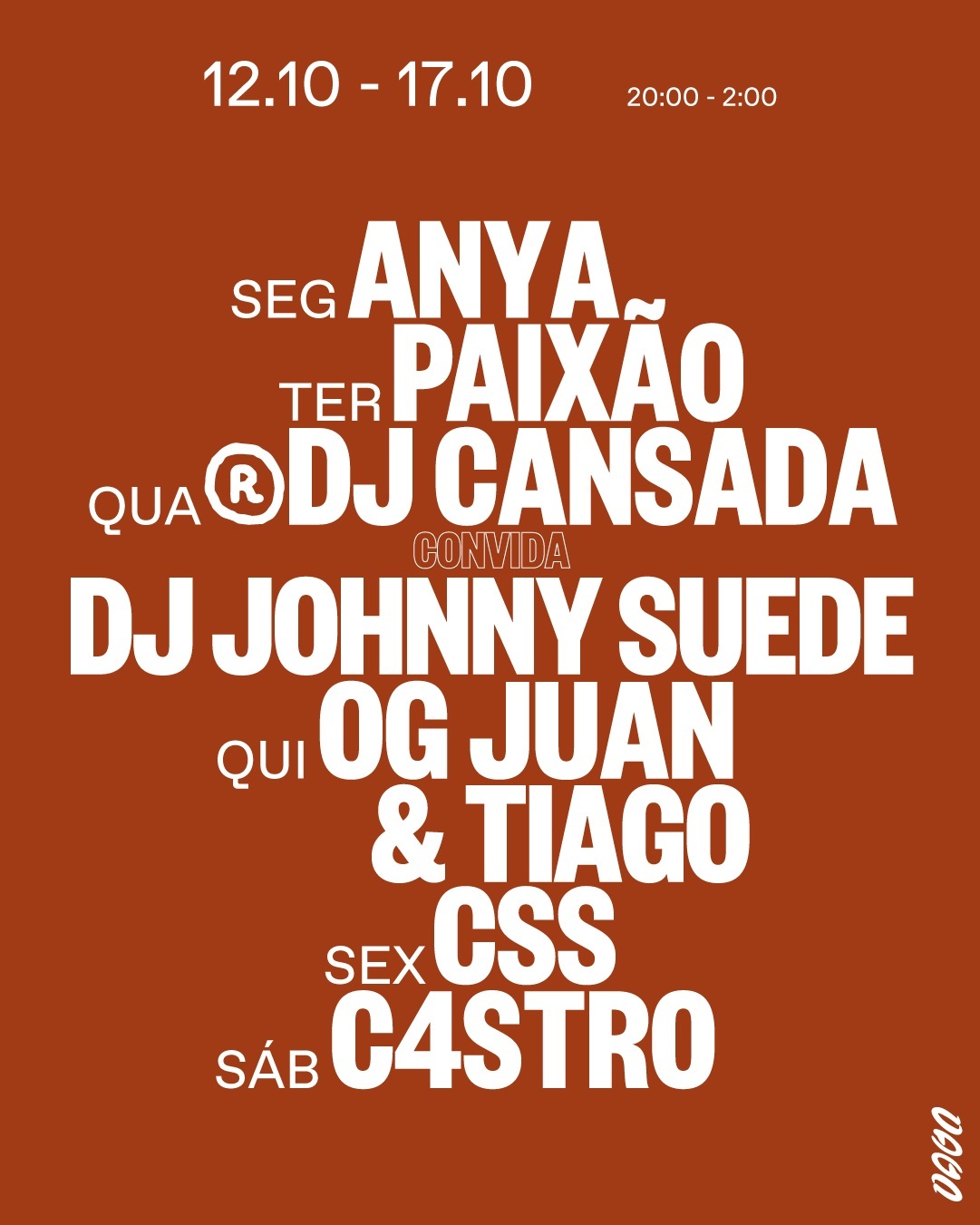 VAGO w/ CSS at Vago flyer