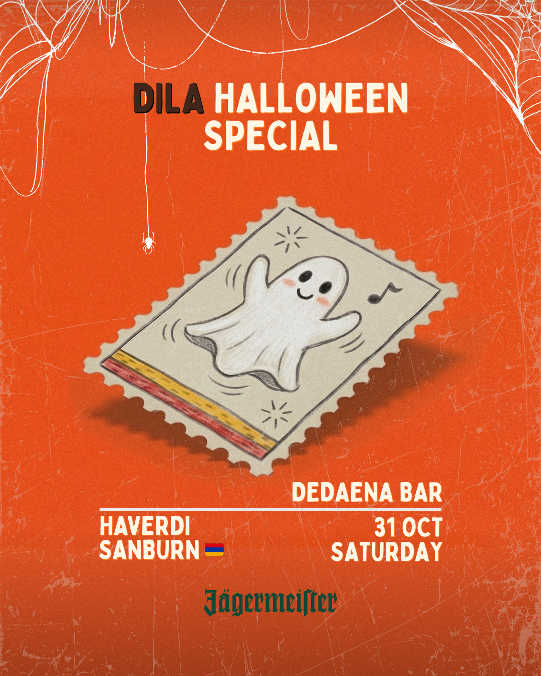 Dila HALLOWEEN SPECIAL at Dedaena Bar flyer