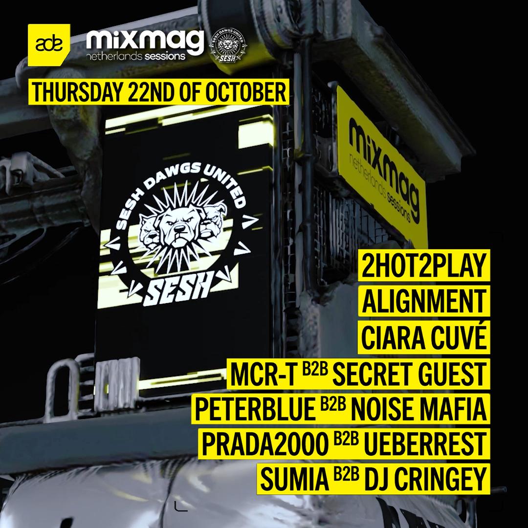 SESH x Mixmag Netherlands - ADE Edition at Warehouse Elementenstraat flyer