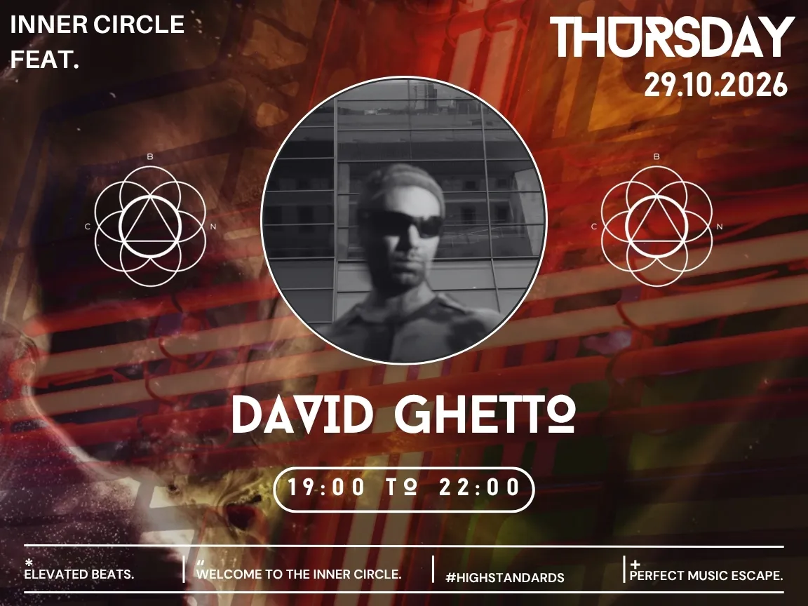 Inner Circle feat. David Ghetto at Círculo flyer