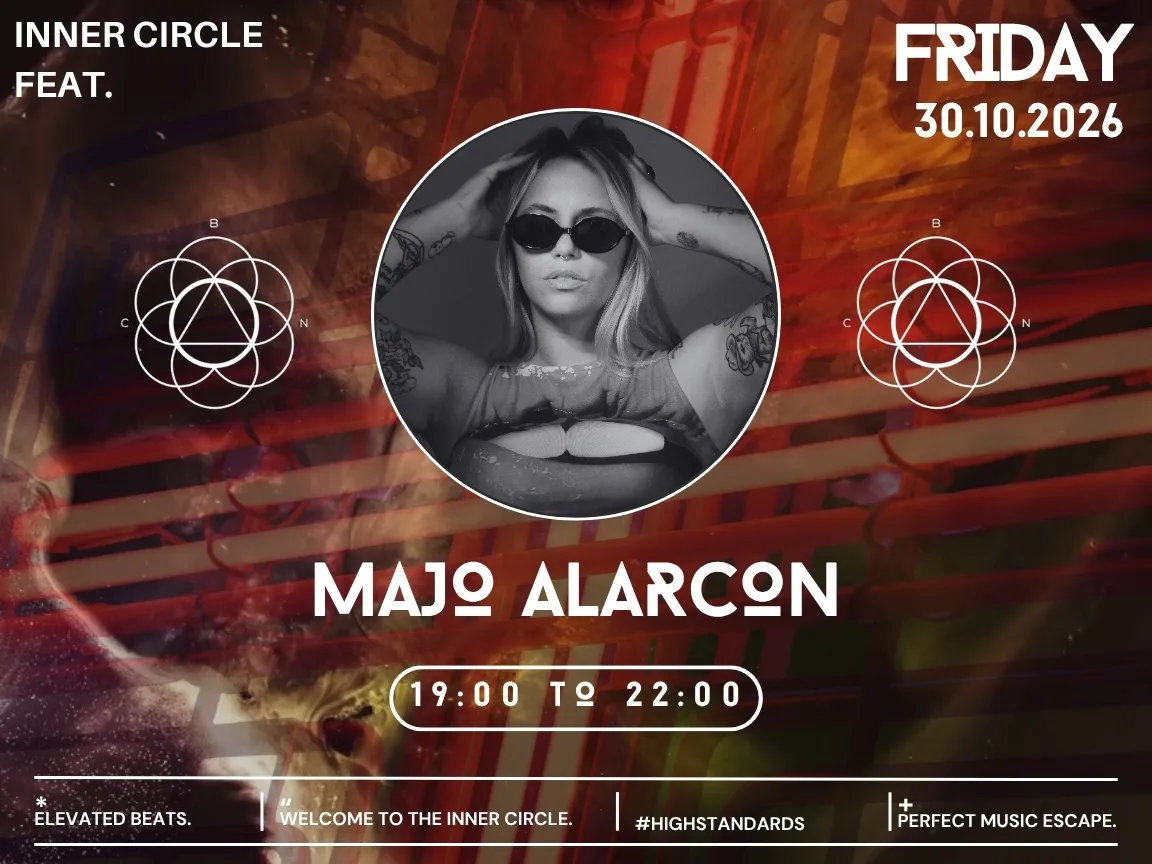 Inner Circle feat. Majo Alarcon at Círculo flyer