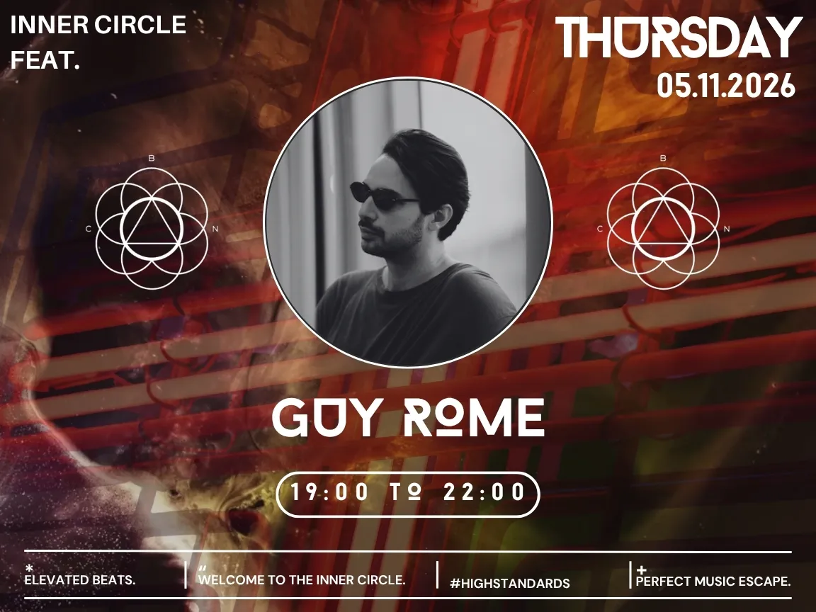 Inner Circle feat. Guy Rome at Círculo flyer
