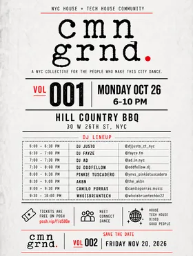 CMN GRND NYC 001 at TBA flyer