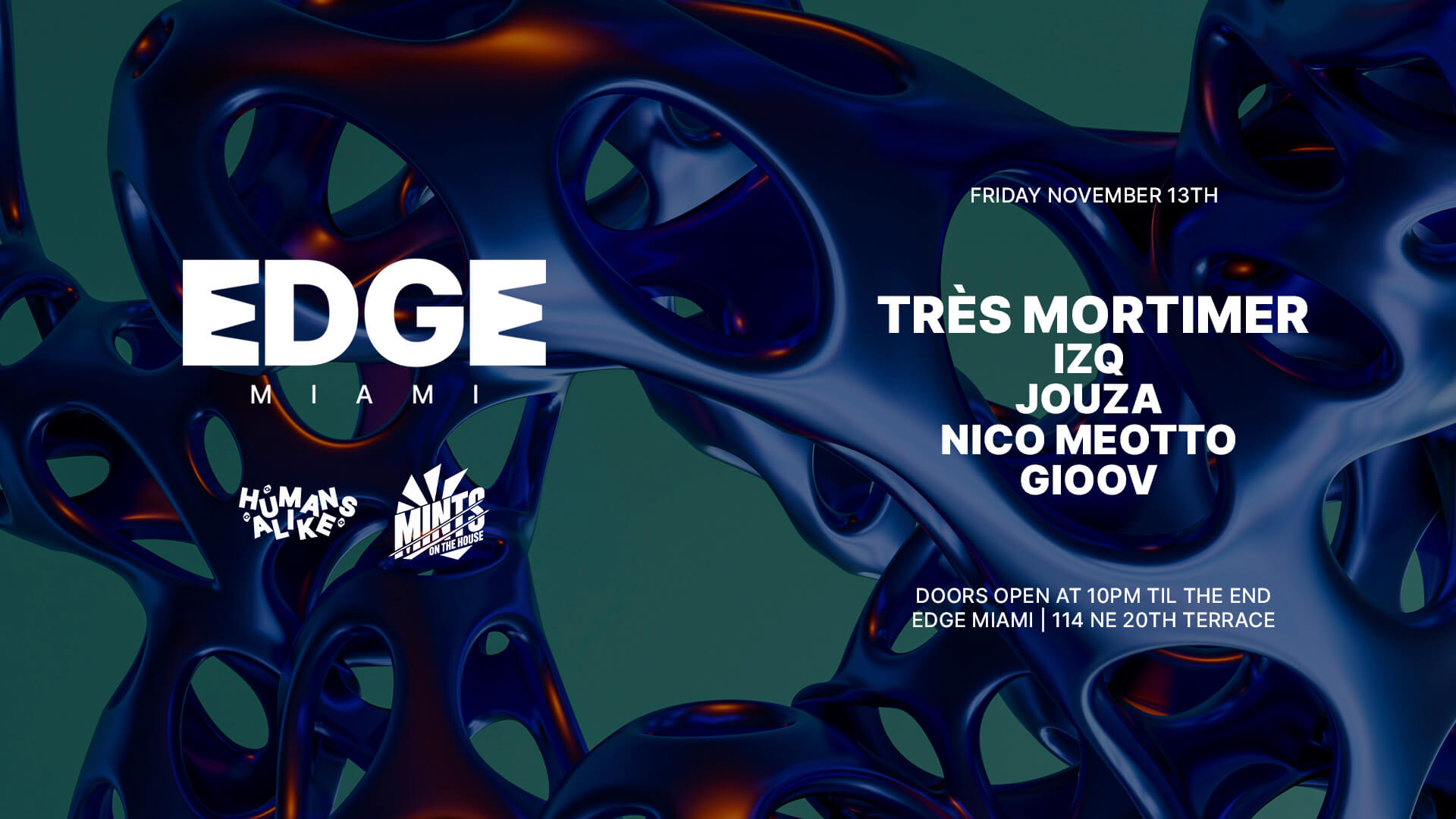 Très Mortimer by Mints On The House at Edge Miami flyer