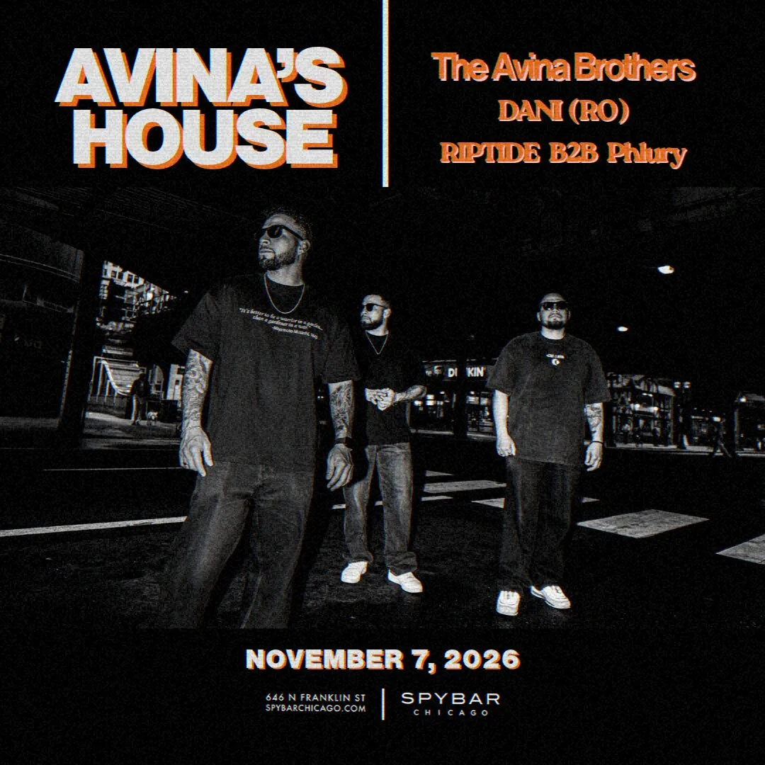 Avina's House at Spybar flyer