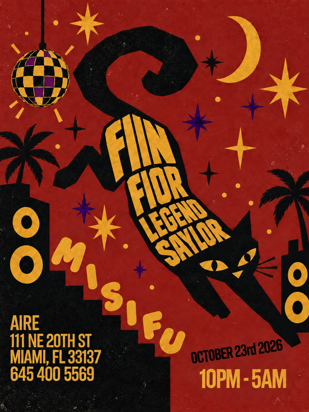 Misifu by Fiin at Aire Miami flyer