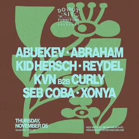 Secret Thursdays at Do Not Sit On The Furniture flyer