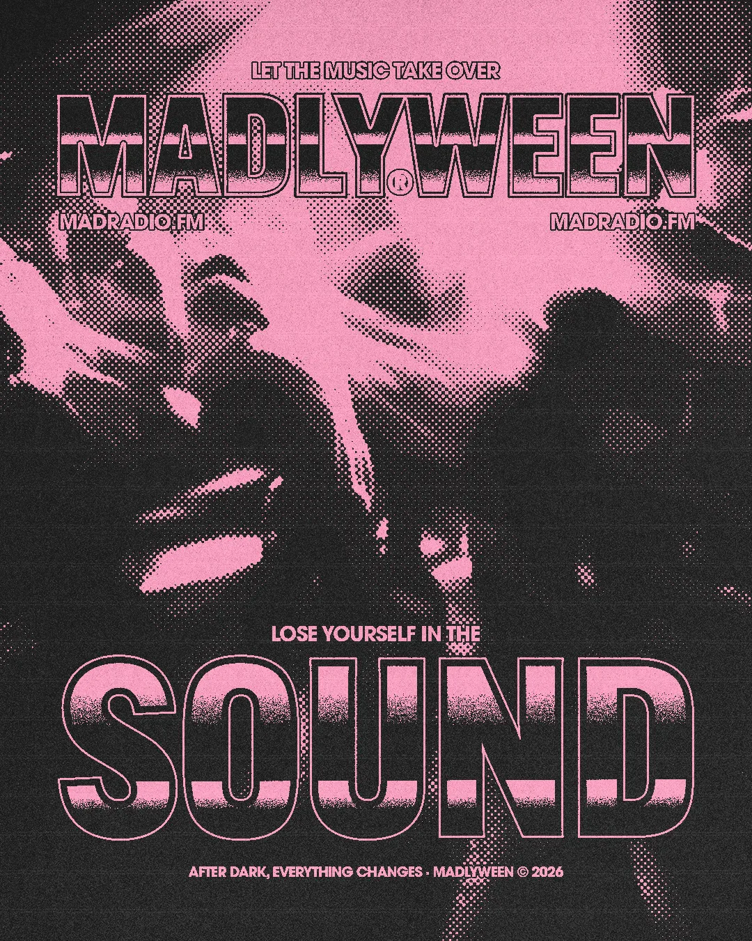 UNDERGROUND HALLOWEEN: Shaun Reeves / John Raffaele / Cami di Marzo at Mad Radio Miami flyer
