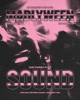 UNDERGROUND HALLOWEEN: Shaun Reeves / John Raffaele / Cami di Marzo at Mad Radio Miami flyer