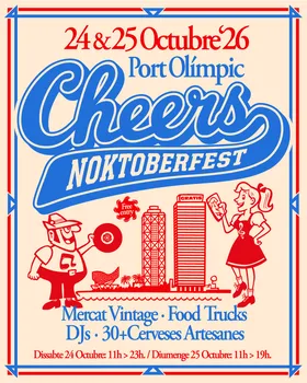 NOktoberfest Cheers at Port Olimpic flyer