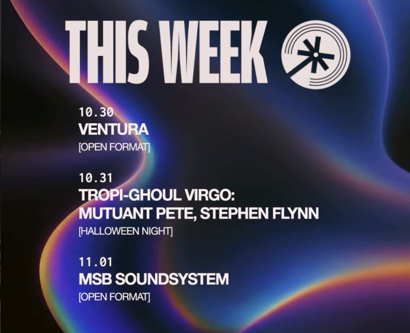 MSB Soundsystem at Miami Sound Bar flyer