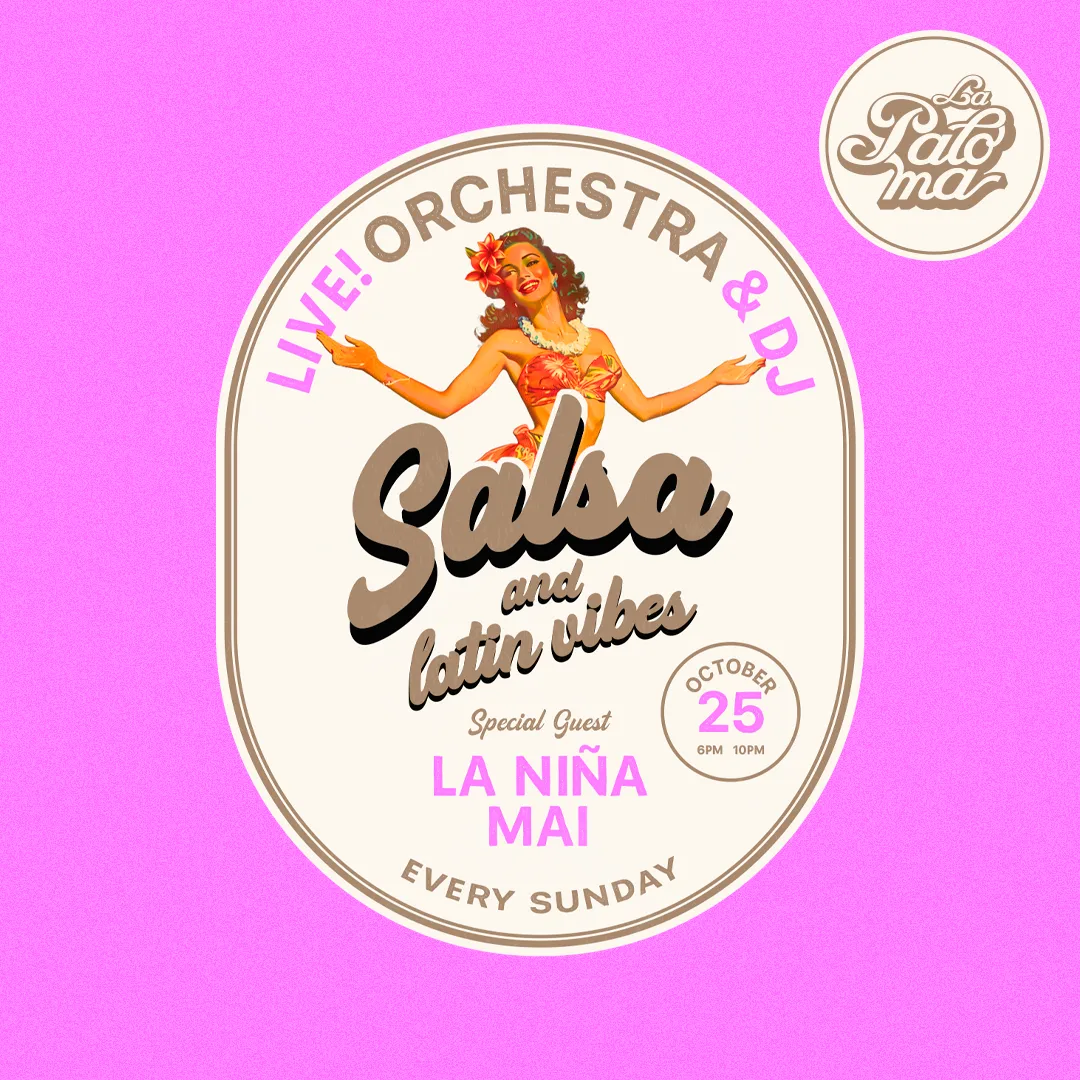 Salsa & Latin Vibes at La Paloma flyer