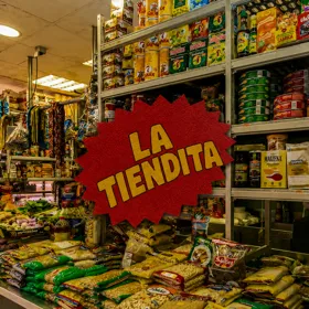 LA TIENDITA at NegroRojo flyer