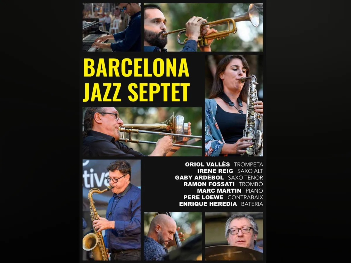 Barcelona Jazz Septet at Jamboree flyer