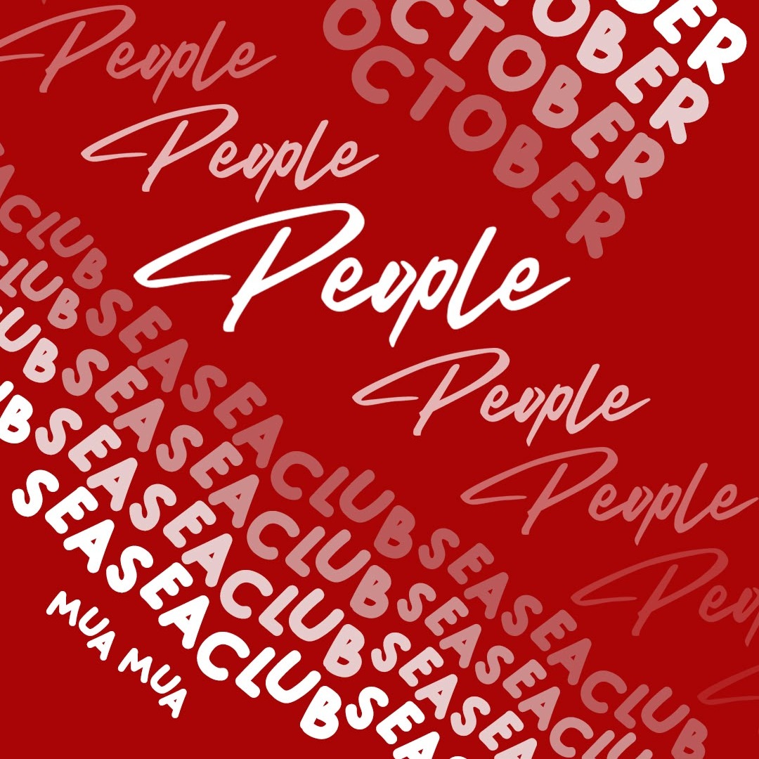 PEOPLE at SEASEACLUB flyer