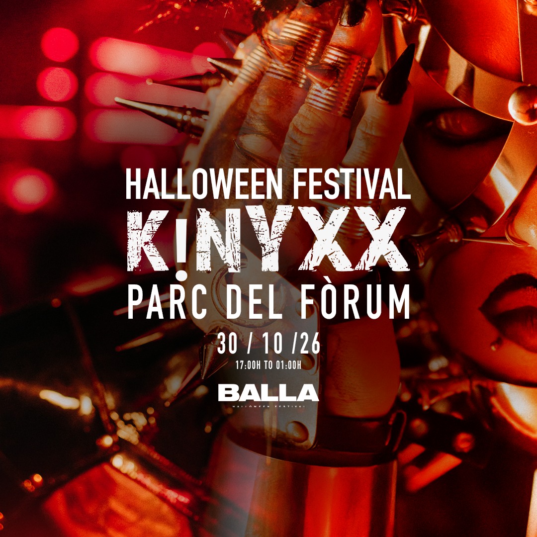 KINYXX Open Air Halloween [Balla Barcelona Festival] at Parc del Fòrum flyer