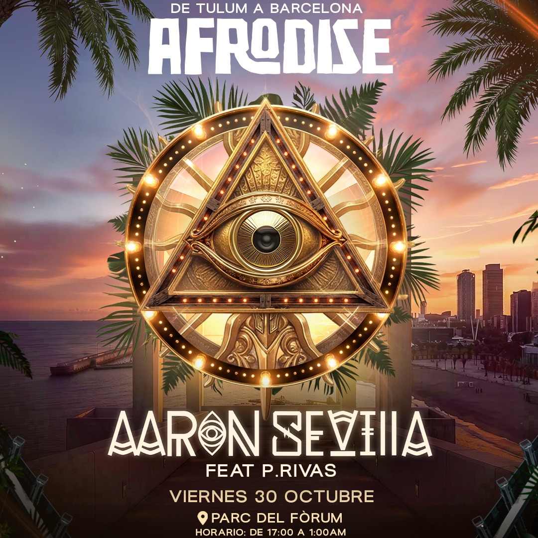 AFRODISE Barcelona Halloween [Balla Barcelona Festival] at Parc del Fòrum flyer